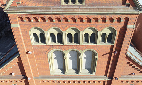 Church Brick Siding